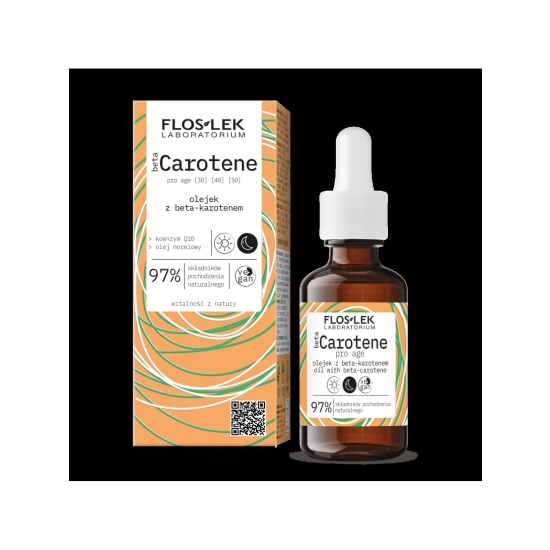 Floslek Beta Carotene Olejek z beta-karotenem na dzień i noc 30ml