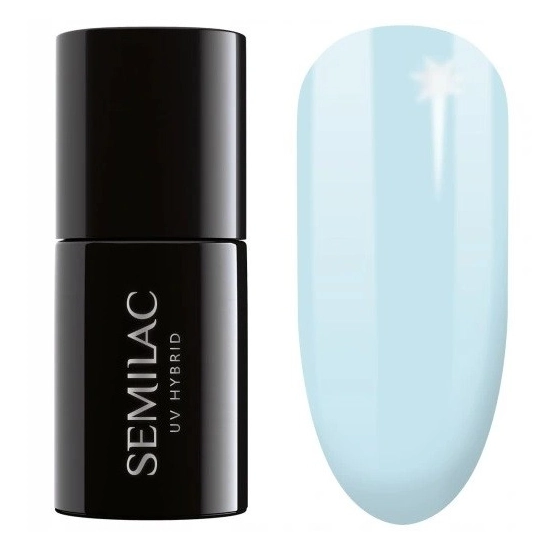SEMILAC Lakier hybrydowy Soulmate Mix - 386 Blue Cloud 7ml