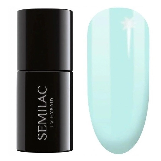SEMILAC Lakier hybrydowy Soulmate Mix - 387 Mint Refresh 7ml