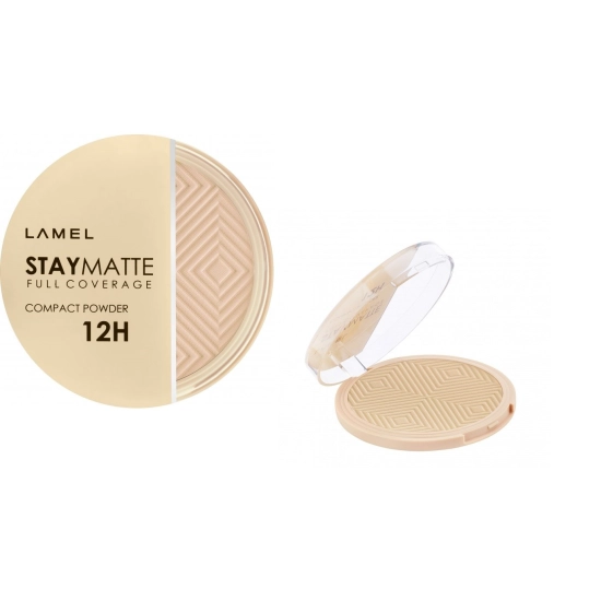 LAMEL Basic Puder kompaktowy Stay Matte 12H nr 402  12g
