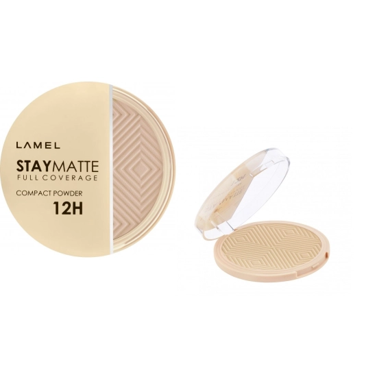 LAMEL Basic Puder kompaktowy Stay Matte 12H nr 403  12g