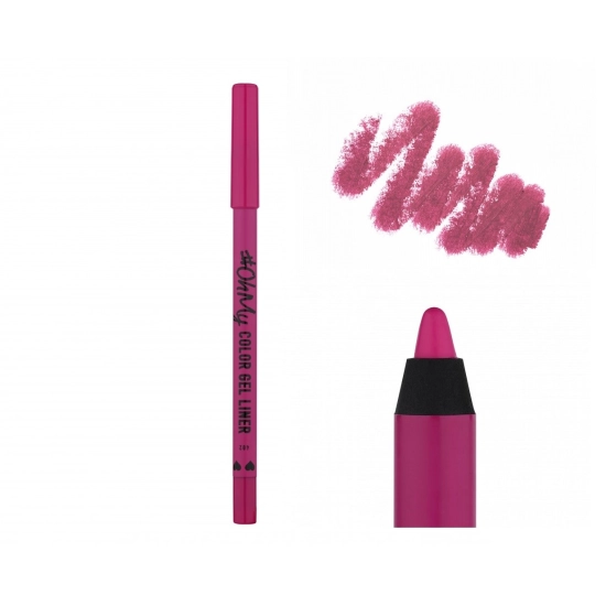LAMEL OhMy Żelowa Kredka do oczu Color Gel Liner nr 402 - fuksja  1.4g