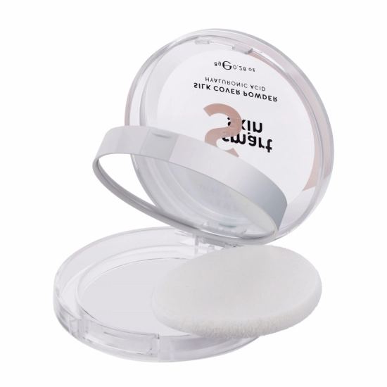 LAMEL Smart Skin Puder kompaktowy do twarzy Silk Cover nr 401  8g