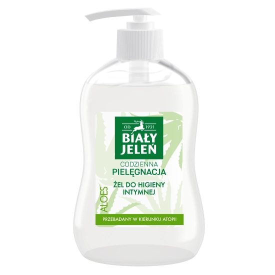 Biały Jeleń Codzienna Pielęgnacja Żel do higieny intymnej - Aloes 500ml