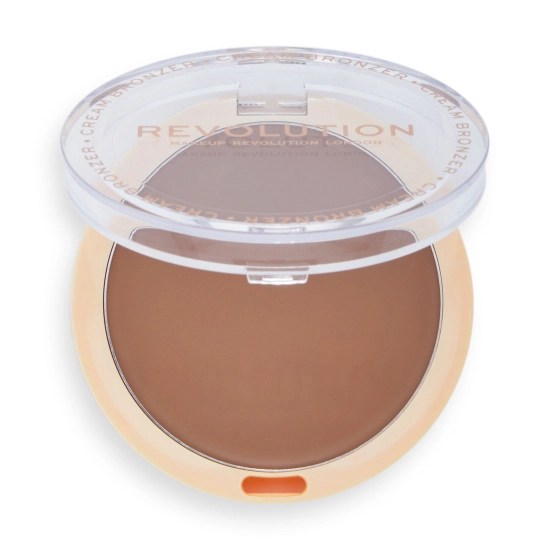 Makeup Revolution Ultra Cream Bronzer Puder brązujący do twarzy -  Light 15g
