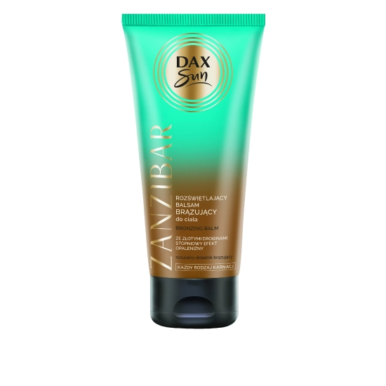 Dax Sun Rozświetlający Balsam brązujący do ciała ZANZIBAR - każdy rodzaj karnacji 150ml