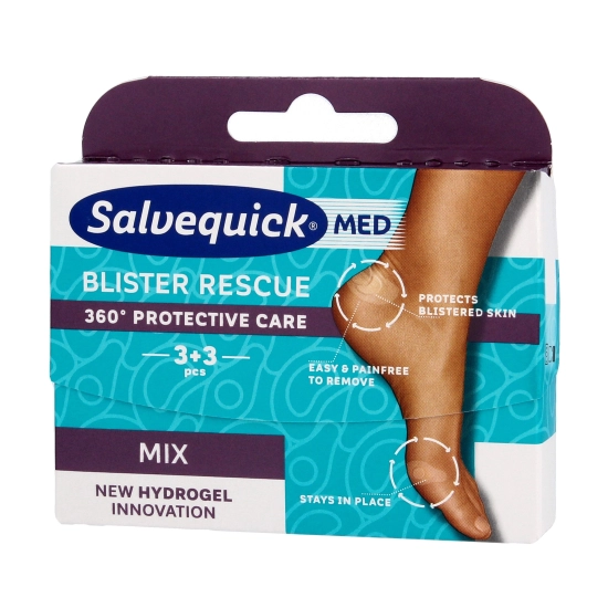 SALVEQUICK STOPY Plastry Rescure mix 6szt