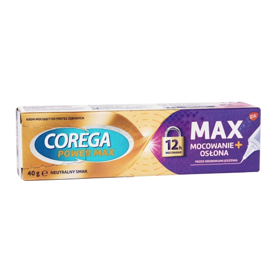 GSK Corega Krem do mocowania protez zębowych - Max Osłona 40g