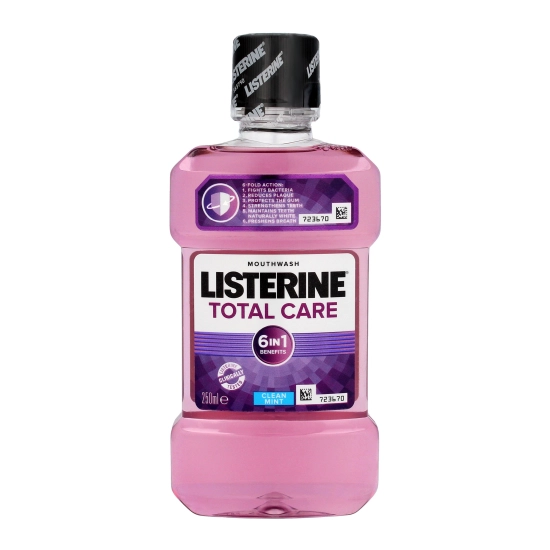 Listerine Total Care Płyn do płukania jamy ustnej 6w1 - Clean Mint  250ml