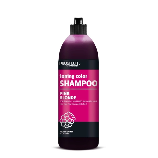 CHANTAL ProSalon Pink Blonde Szampon tonujący kolor do włosów blond,rozjaśnianych i siwych 500g