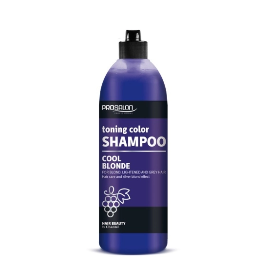 CHANTAL ProSalon Cool Blonde Szampon tonujący kolor do włosów blond,rozjaśnianych i siwych 500g