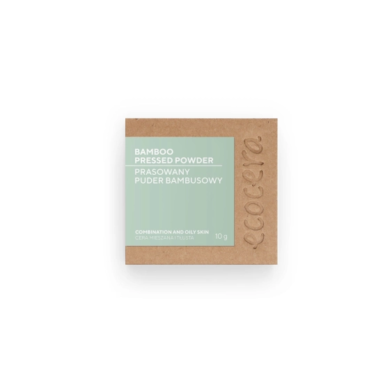ECOCERA Natural Choice Prasowany Puder Bambusowy do cery tłustej i mieszanej 10g