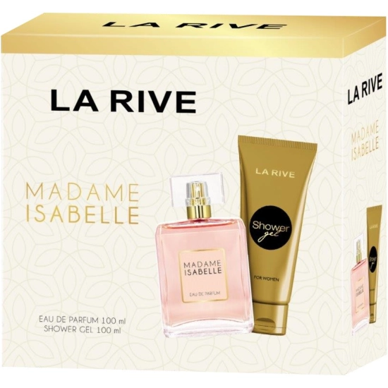 La Rive for Woman Zestaw prezentowy Madame Isabelle (woda perfumowana 100ml+żel pod prysznic 100ml)