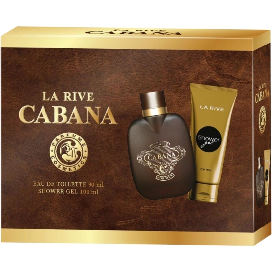 La Rive for Men Zestaw prezentowy Cabana (woda toaletowa 90ml+żel pod prysznic 100ml)