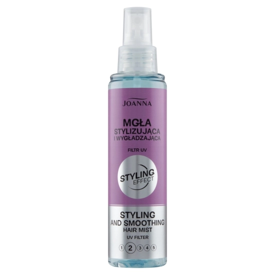 Joanna Styling Effect Mgła stylizująca i wygładzająca do włosów - filtr UV  150ml