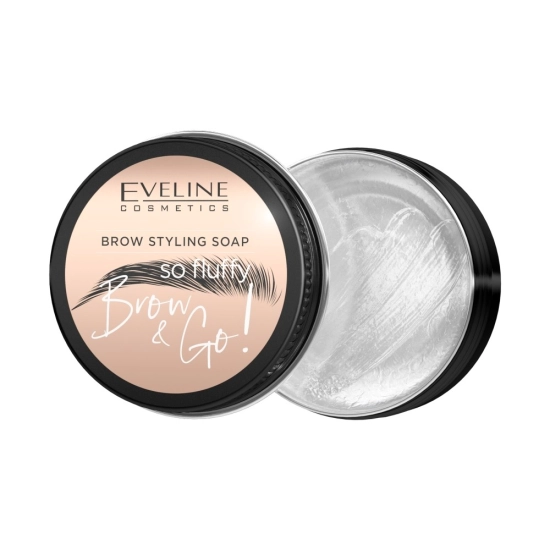 Eveline Brow & Go! Mydełko do stylizacji brwi So Fluffy 25g