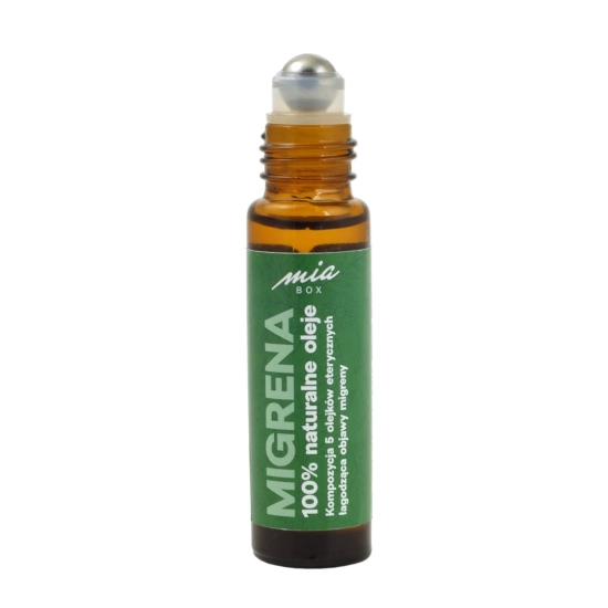 MIA BOX Kompozycja 5 Olejków eterycznych (roll-on) - Migrena 10ml