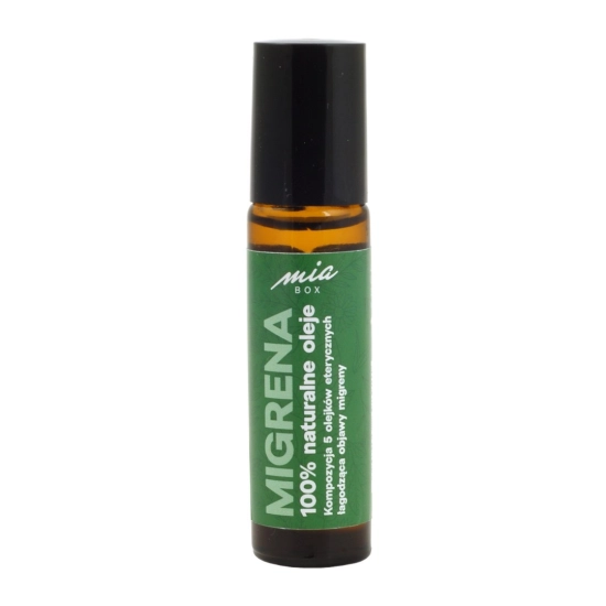 MIA BOX Kompozycja 5 Olejków eterycznych (roll-on) - Migrena 10ml