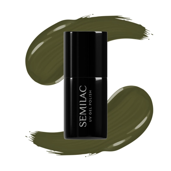 SEMILAC Lakier hybrydowy 421 Baobab Green (HEMA free) 7ml