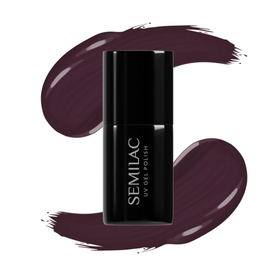 SEMILAC Lakier hybrydowy 412 Earth Brown (HEMA free) 7ml