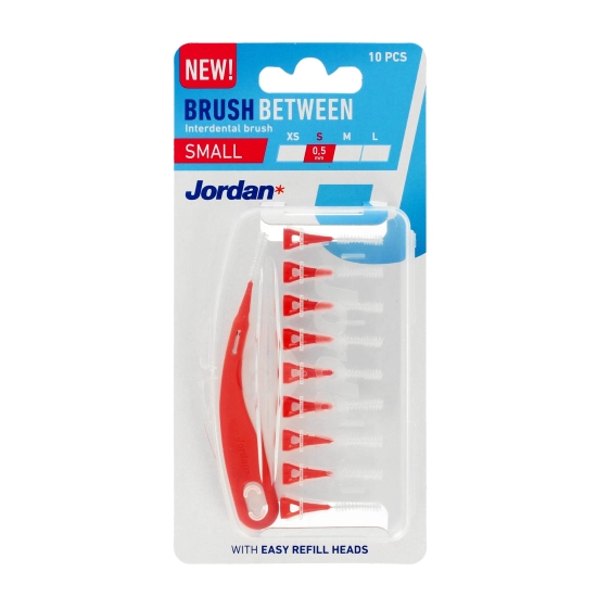JORDAN Czyściki do przestrzeni międzyzębowych - S (small) 0.5mm  1op.-10szt