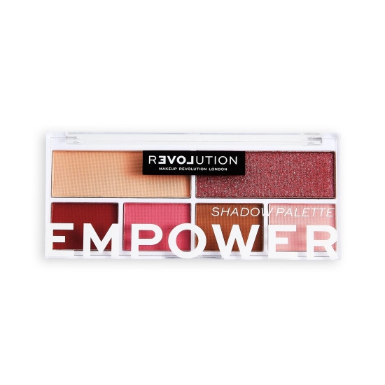 Makeup Revolution Relove Paletka cieni do powiek (6) Empower 1szt
