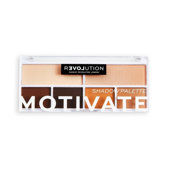 Makeup Revolution Relove Paletka cieni do powiek (6) Motivate 1szt