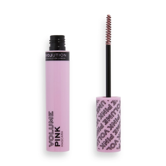 Makeup Revolution Relove Mascara do rzęs Volume - Pink 1szt