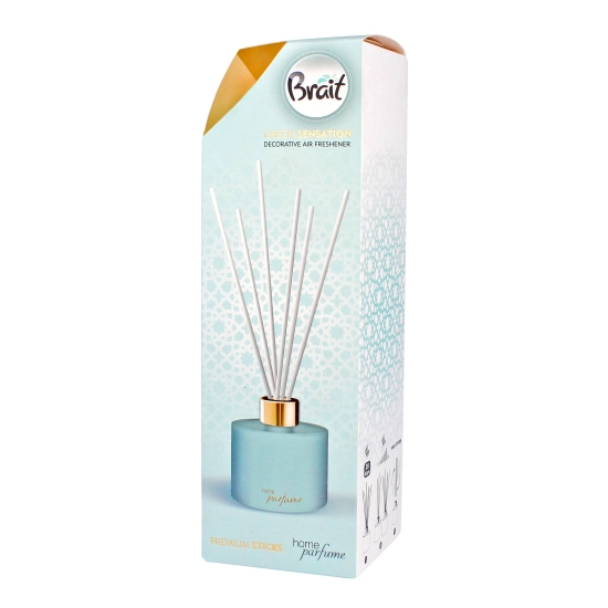 Brait Home Parfume Decorative Olejek zapachowy + patyczki Green Sensation  100ml