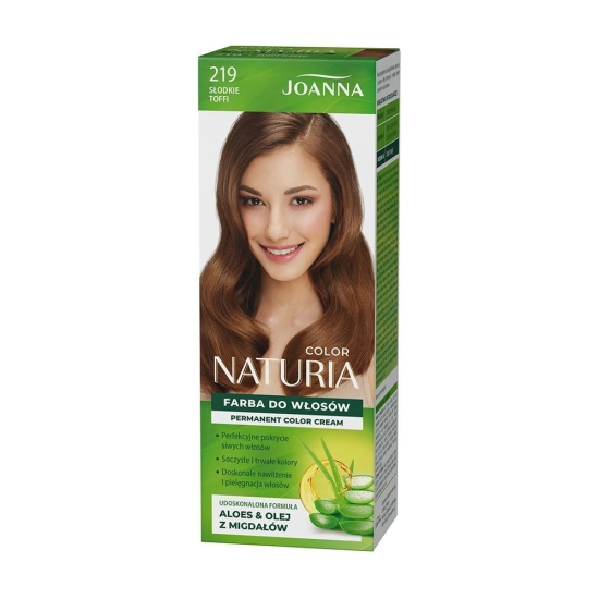 Joanna Naturia Color Farba do włosów nr 219 - Słodkie Toffi  1op.