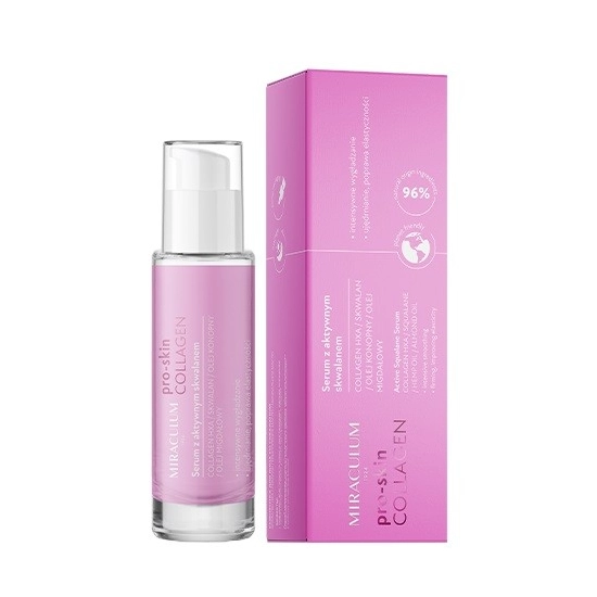 Miraculum Collagen Pro-Skin Serum do twarzy z aktywnym skwalanem 30ml