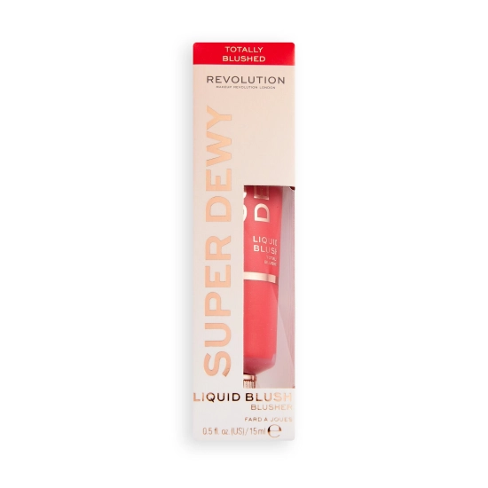 Makeup Revolution Super Dewy Róż w płynie - Totally Blushed 15ml