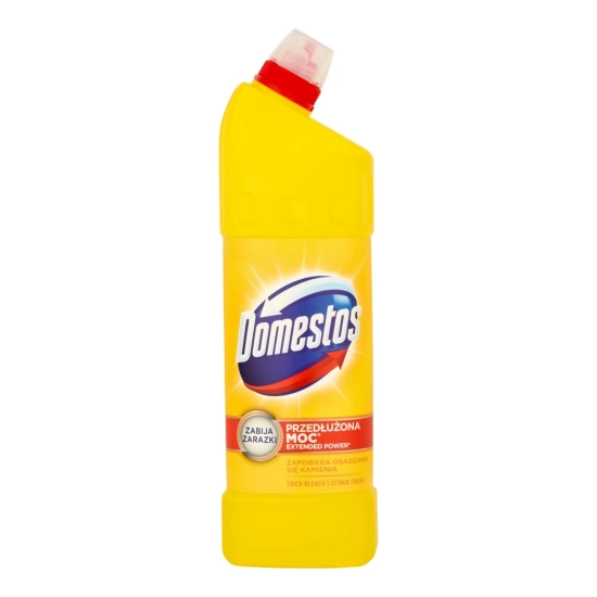 Domestos Przedłużona Moc Płyn do WC oczyszczająco-dezynfekujący Citrus Fresh 1000ml