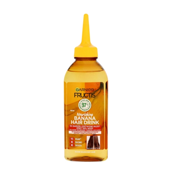 Garnier Hair Drink Błyskawiczna Lamellarna Odżywka w płynie do włosów suchych - Banana 200ml