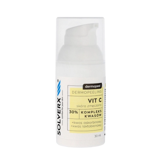 SOLVERX DERMOPEEL peeling 20% kwas askorbinowy 30m