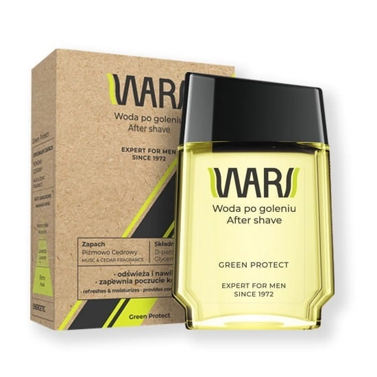 WARS WODA PO GOLENIU 90ML GREEN PROTECT
