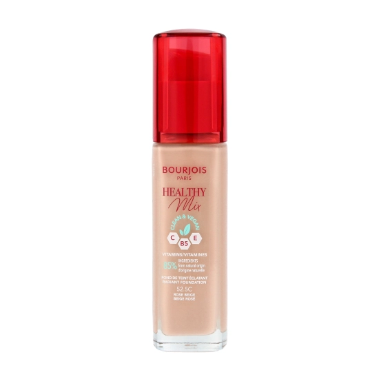Bourjois Podkład do twarzy Healthy Mix Clean&Vegan - nr 52.5C Rose Beige  30ml