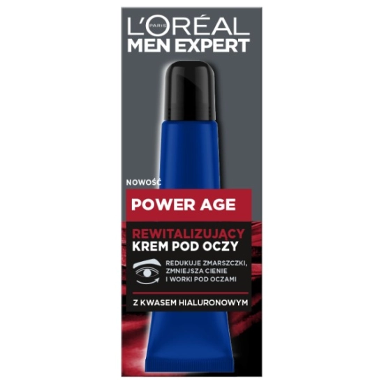 Loreal Men Expert Power Age Rewitalizujący Krem pod oczy dla mężczyzn 15ml