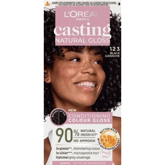 Casting Natural Gloss Krem koloryzujący nr 123 Black Ganache 1op.