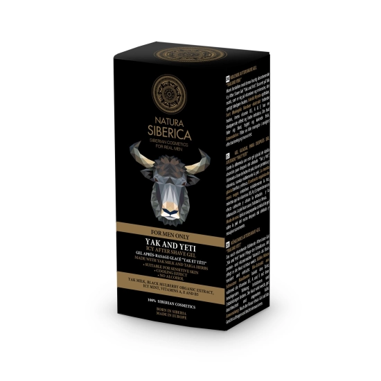 Natura Siberica Men Chłodzący Żel po goleniu Yak And Yeti dla mężczyzn 150ml