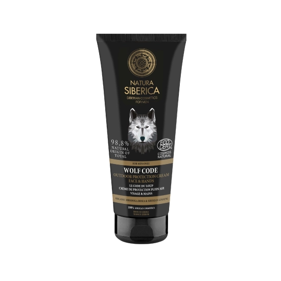 Natura Siberica Men Ochronny Krem do twarzy i dłoni Wolf Code dla mężczyzn 80ml