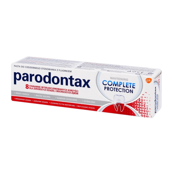 GSK Parodontax Pasta do zębów Complete Whitening Protection - 75ml