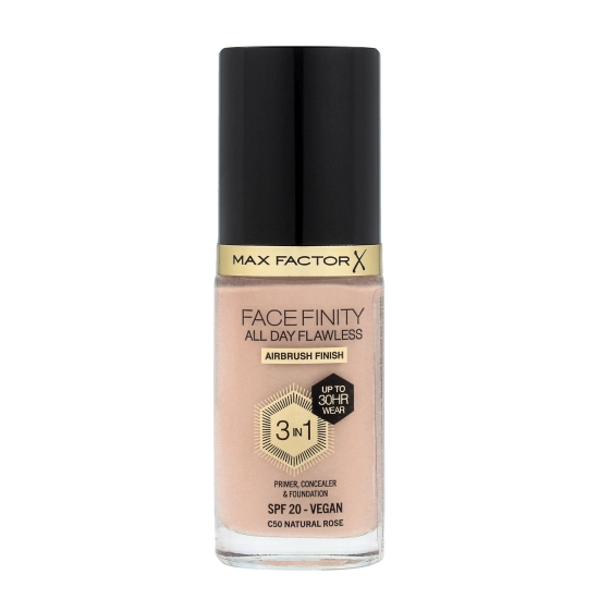 MAX FACTOR Podkład FACEFINITY All Day Flawless 3in1 nr C50 Natural Rose 30ml