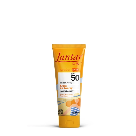 FARMONA Jantar Sun Bursztynowy Krem do twarzy - nawilżający SPF50  50ml