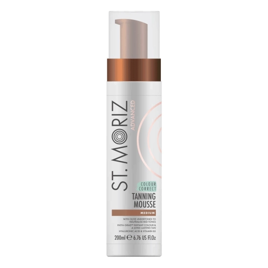ST.MORIZ Advanced Pianka samoopalająca korygująca kolor - medium 200ml