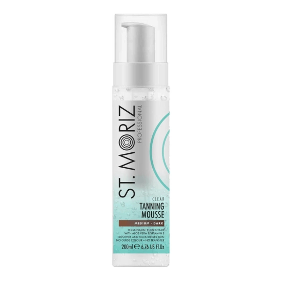 ST.MORIZ Professional Bezbarwna Pianka samoopalająca medium-dark 200ml