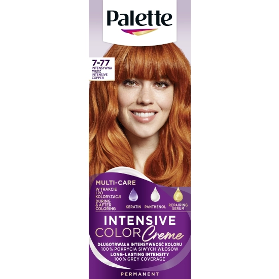 Palette Intensive Color Creme Krem koloryzujący nr 7-77 Intensywna Miedź 1op.