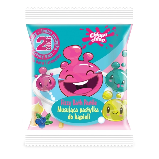EST Dwukolorowa pastylka d/kap jagoda/lody