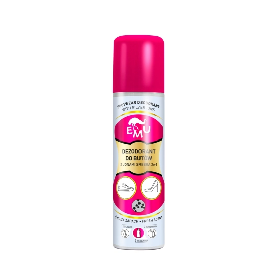 EMU Dezodorant do butów z jonami srebra 2w1 150ml