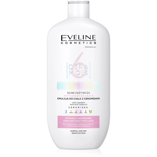EVELINE BODY Emulsja350ml 6CERAMIDES Emolientowa